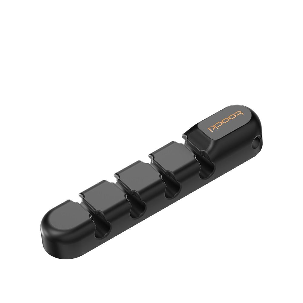 MultiHole Cable Winder  Flexible Wire Clips Clear Cable Organizer for Charger Protection