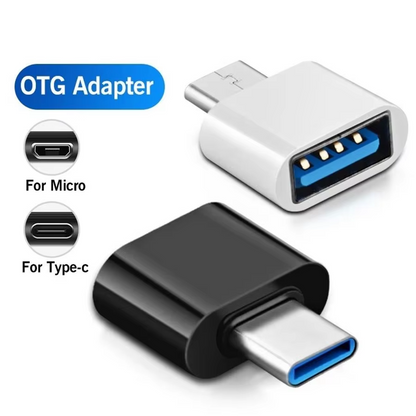 Mini USBC to USB 30 Adapter Male OTG Female Data Connector for MacBook Pro iPad and Air Type C D