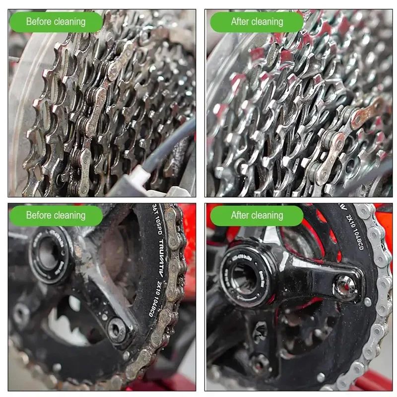 100ml Bike Drivetrain Cleaner  Bicycle Chain Cleaning Maintenance Liquid Degreaser Spray For MTB Ro 5
