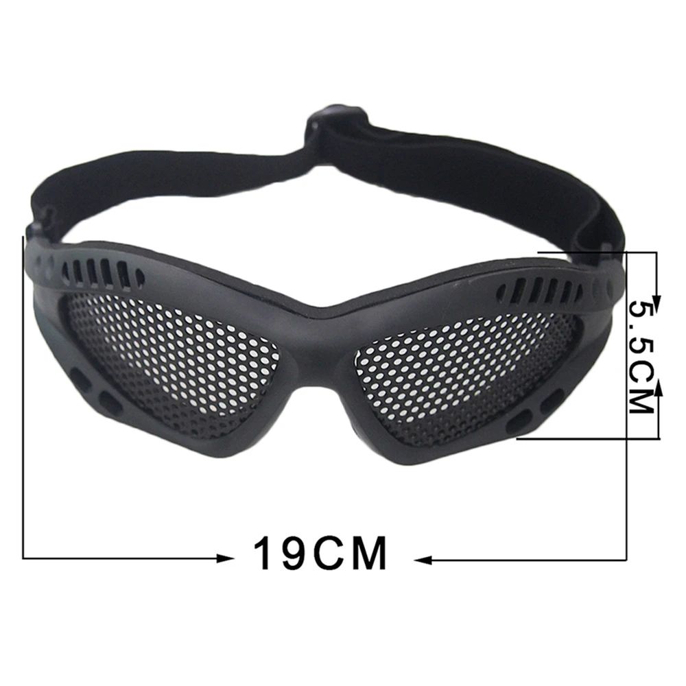Anti Fog Tactical Safety Glasses Goggles With PC Lens Or Metal Mesh Comfortable Outdoor Eye Protect 2