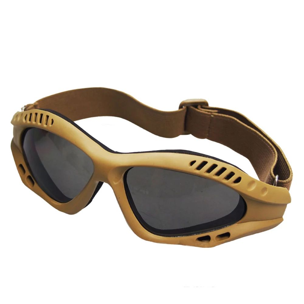 Anti Fog Tactical Safety Glasses Goggles With PC Lens Or Metal Mesh Comfortable Outdoor Eye Protect 10