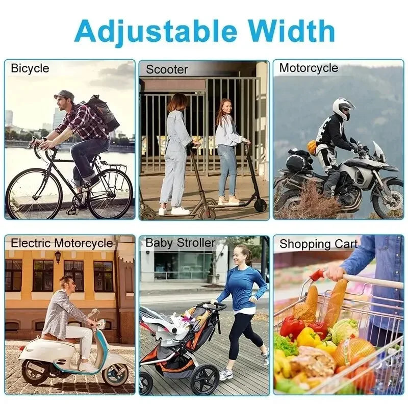 Electric Bicycle Mobile Phone Holder 360 Rotatable NonSlip Stand for Moto  Bike Riding