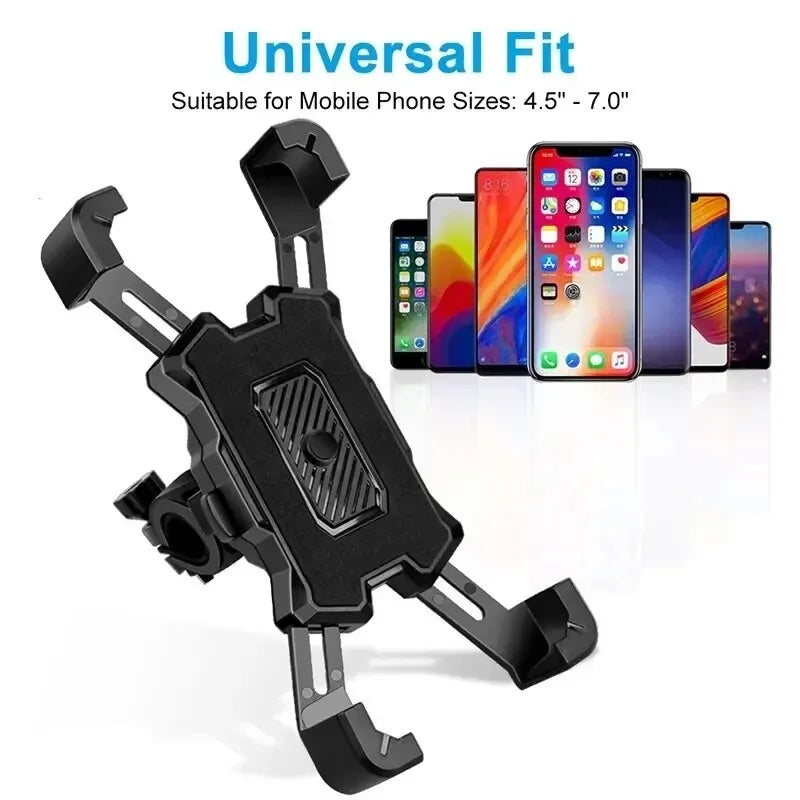 Electric Bicycle Mobile Phone Holder 360 Rotatable NonSlip Stand for Moto  Bike Riding