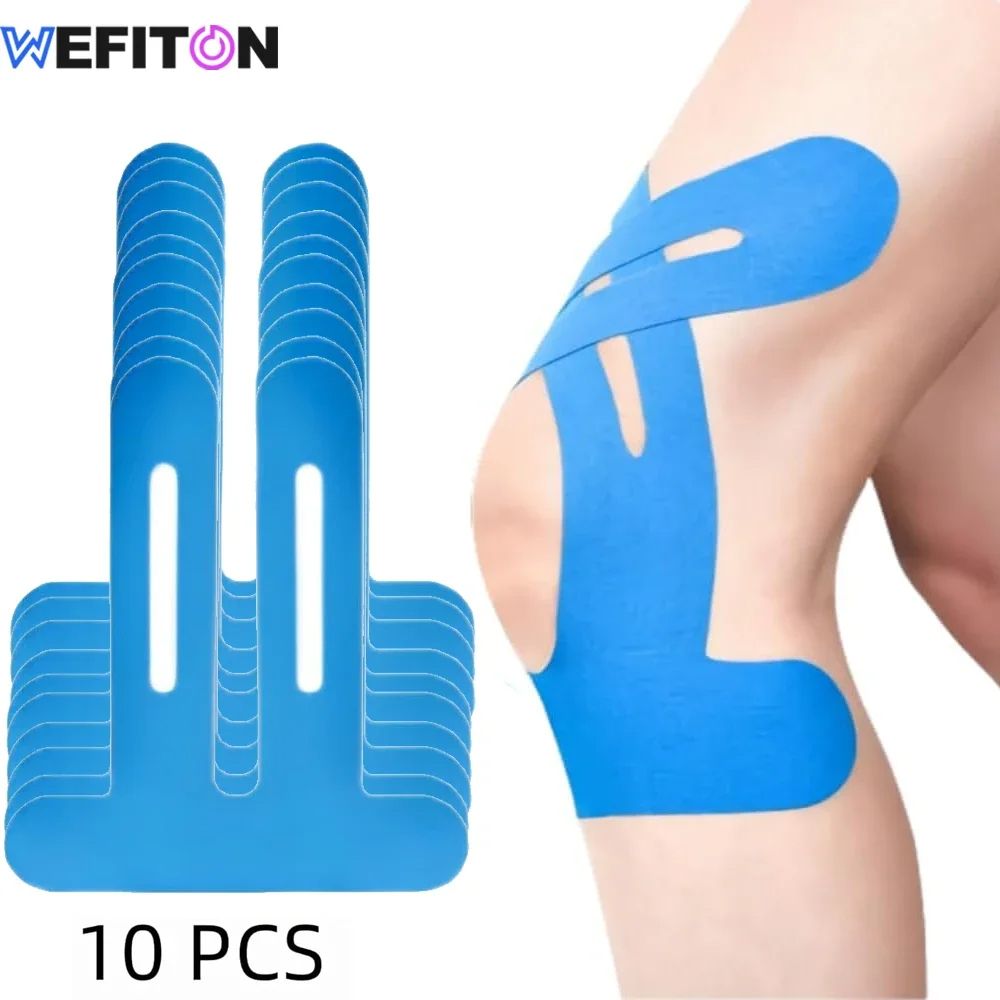 Breathable Kinesiology Knee Tape, Waterproof Athletic Support Tape, Elastic Knee Tape for Running,Workouts & Pain relief