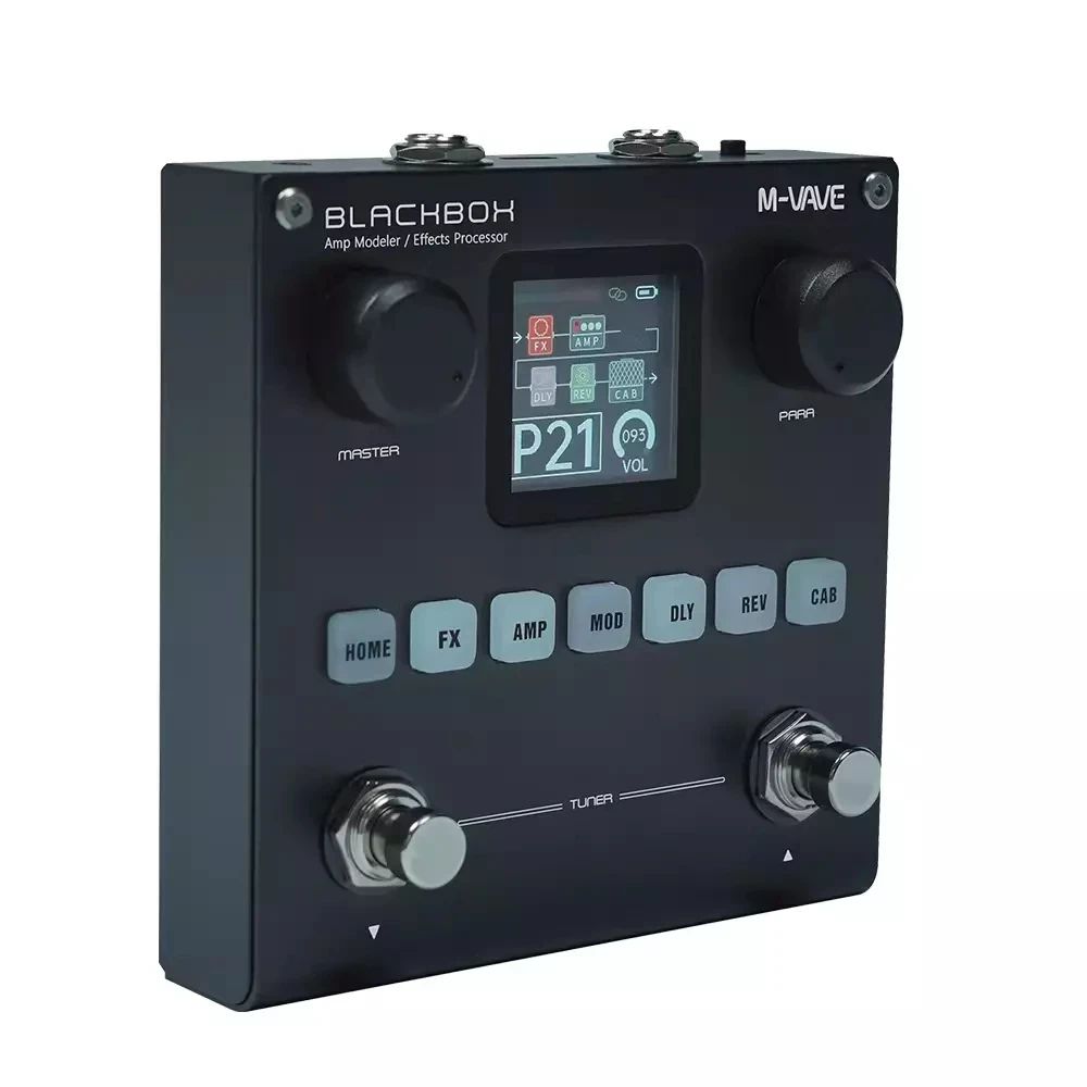 Blackbox GuitarBass AMP Modeler MultiEffects Processor Rechargeable Loader Bluetooth USB Audio Inte 2