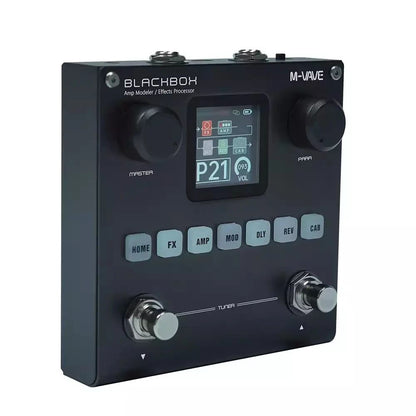 Blackbox GuitarBass AMP Modeler MultiEffects Processor Rechargeable Loader Bluetooth USB Audio Inte 2