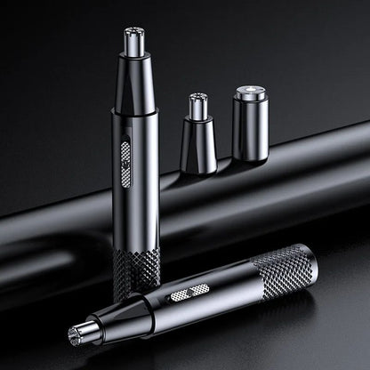 Professional USB Rechargeable Nose Hair Trimmer Compact SkinFriendly  Waterproof Grooming Tool For  7