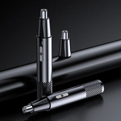 Professional USB Rechargeable Nose Hair Trimmer Compact SkinFriendly  Waterproof Grooming Tool For  8