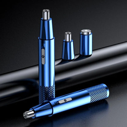 Professional USB Rechargeable Nose Hair Trimmer Compact SkinFriendly  Waterproof Grooming Tool For  10
