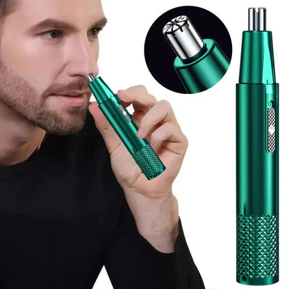 Professional USB Rechargeable Nose Hair Trimmer Compact SkinFriendly  Waterproof Grooming Tool For  2