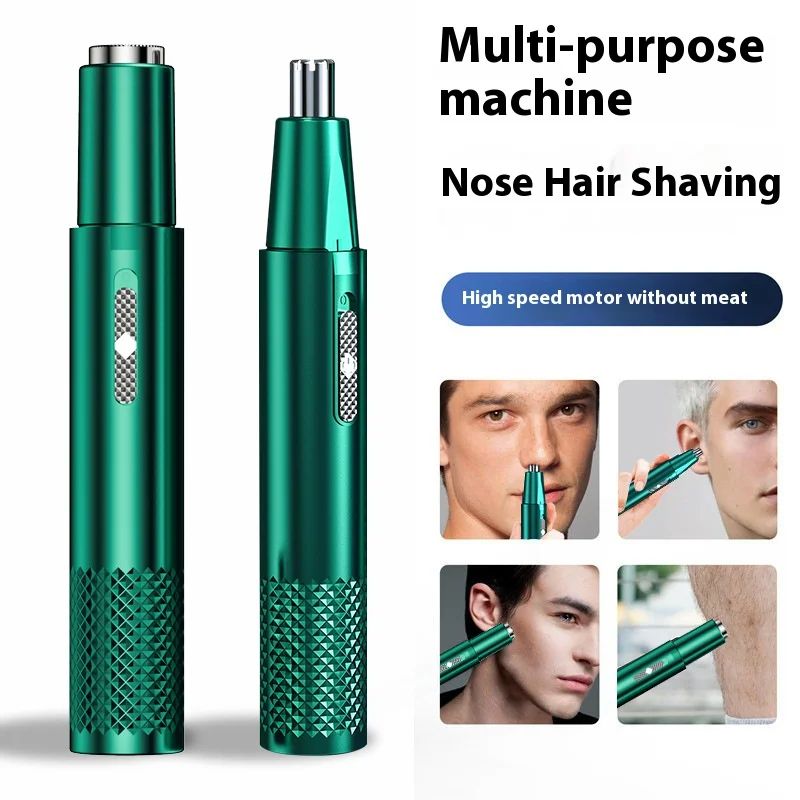 Professional USB Rechargeable Nose Hair Trimmer Compact SkinFriendly  Waterproof Grooming Tool For  1