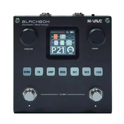 Blackbox GuitarBass AMP Modeler MultiEffects Processor Rechargeable Loader Bluetooth USB Audio Inte 7