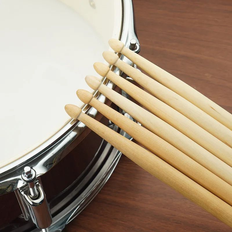 Miwayer 1 Pair 7A Premium Maple Drumsticks For Jazz Practice  Durable Lightweight Drum Sticks For A 2