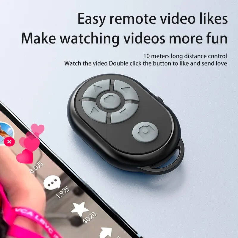 Universal Bluetooth Remote Control Selfie Stick Camera Controller for iPhone  Android