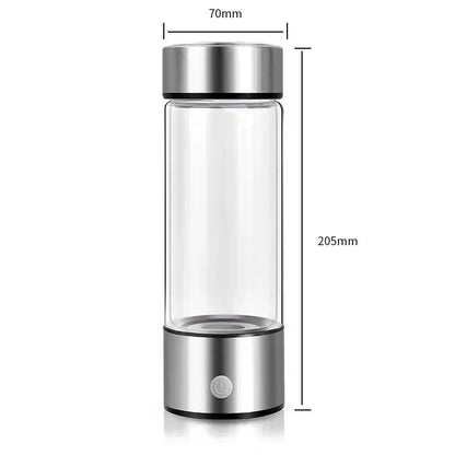 Hydrogen Oxygen Water Cup Inhalation Device Dual Chamber SPE PEM Water Bottle Ionizer For Better He 6