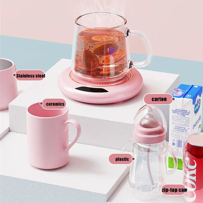 Constant Temperature USB Home Heating Coaster Thermostatic Mug Warmer With Speed Adjustment For Cof 1