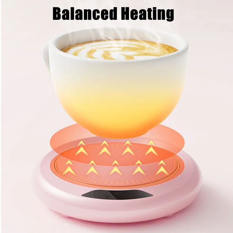 Constant Temperature USB Home Heating Coaster Thermostatic Mug Warmer With Speed Adjustment For Cof 4