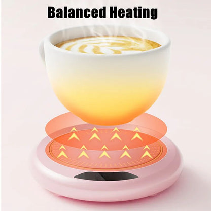 Constant Temperature USB Home Heating Coaster Thermostatic Mug Warmer With Speed Adjustment For Cof 4