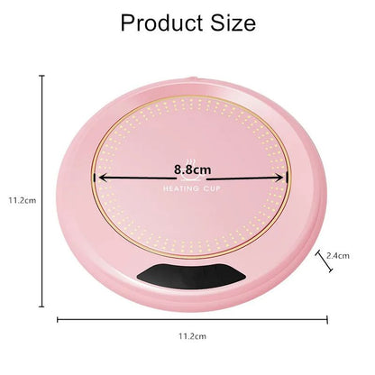Constant Temperature USB Home Heating Coaster Thermostatic Mug Warmer With Speed Adjustment For Cof 5