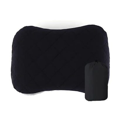 Ergonomic Ultralight Inflatable Travel Camping Pillow Soft Washable Cover For Neck  Back Support Po 6