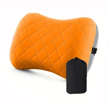 Ergonomic Ultralight Inflatable Travel Camping Pillow Soft Washable Cover For Neck  Back Support Po 10