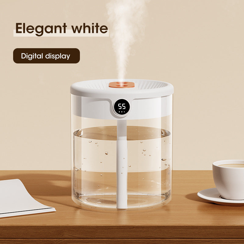 Niye 2L Double Nozzle Air Humidifier With LCD Humidity Display  Large Capacity Aroma Essential Oil  7