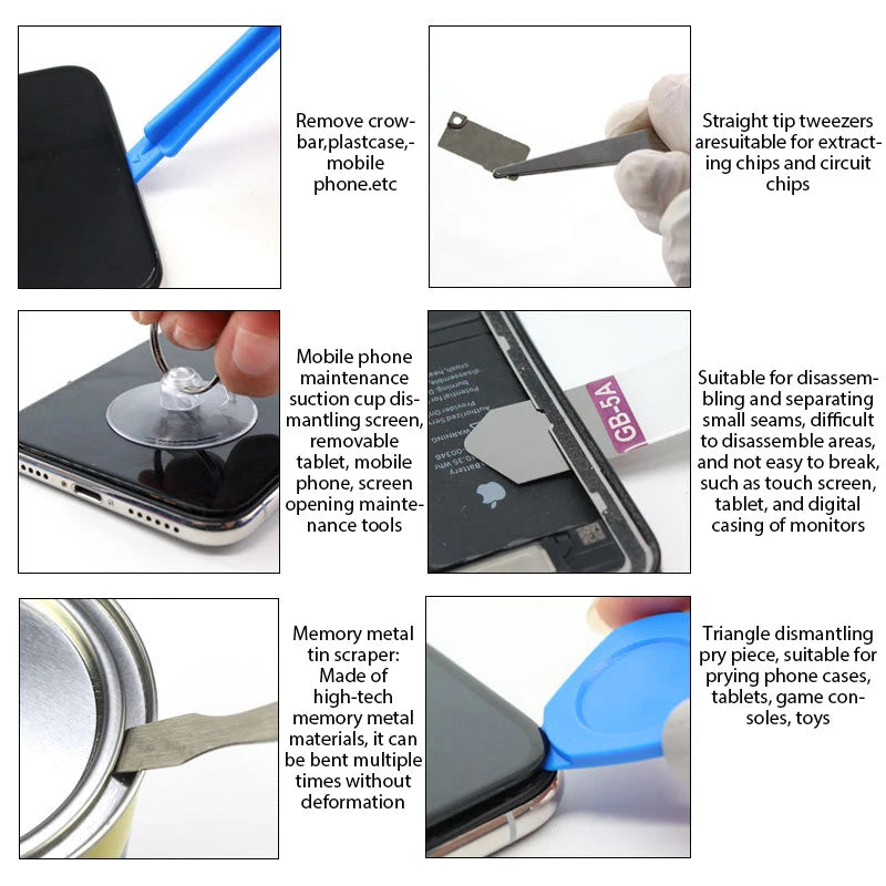 MultiFunction 22 in 1 Mobile Phone Repair Tools Kit Precision Screwdriver Disassembly Set