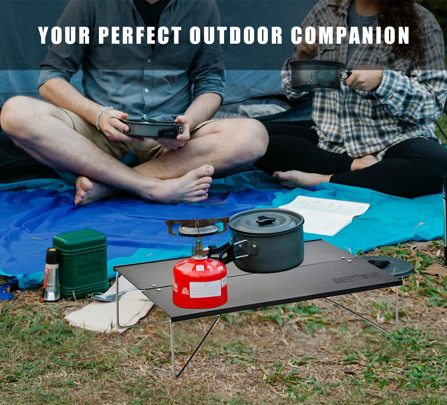 Portable Ultralight Folding Camping Table Compact Aluminium Alloy Collapsible Mini Outdoor Table Fo 1