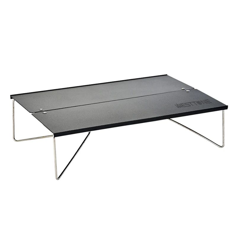 Portable Ultralight Folding Camping Table Compact Aluminium Alloy Collapsible Mini Outdoor Table Fo 6
