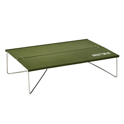 Portable Ultralight Folding Camping Table Compact Aluminium Alloy Collapsible Mini Outdoor Table Fo 7