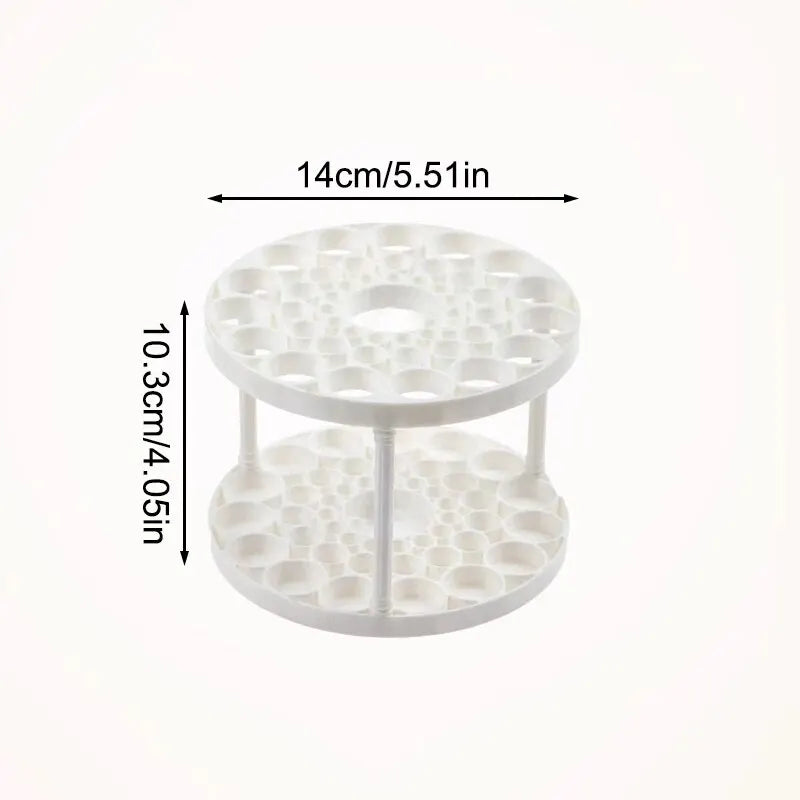 Makeup Brush Storage Rack With Large Capacity Cosmetic Sorting Storage Box For Vanity  Bathroom 5