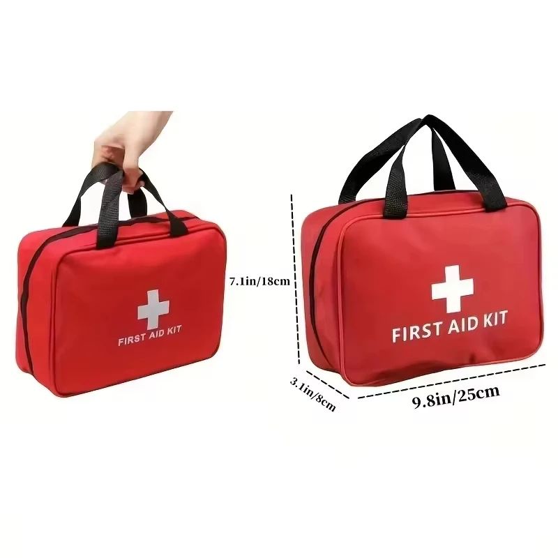 Portable Multi Purpose First Aid Kit Emergency Medical Supplies Bag For Camping Hiking Travel Car A 2