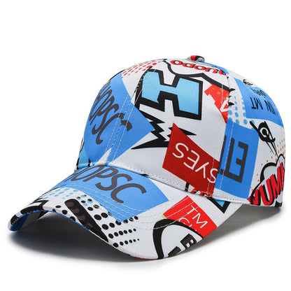 Trendy Poker Chain Letter Element Baseball Cap Summer Autumn Unisex Hip Hop Snapback Hat q252
