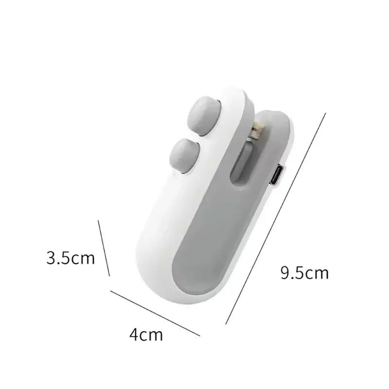 Mini Sealing Machine USB Rechargeable Heat Sealer For Plastic Food Storage Bags Handheld Food Seale 5