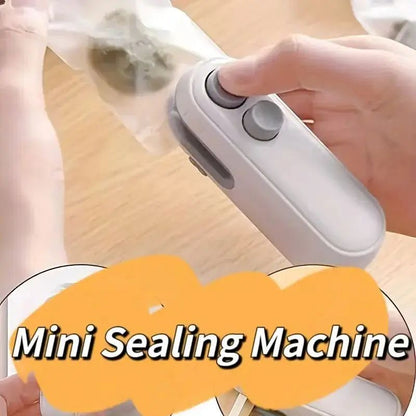 Mini Sealing Machine USB Rechargeable Heat Sealer For Plastic Food Storage Bags Handheld Food Seale 4
