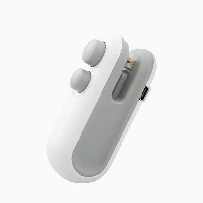 Mini Sealing Machine USB Rechargeable Heat Sealer For Plastic Food Storage Bags Handheld Food Seale 7