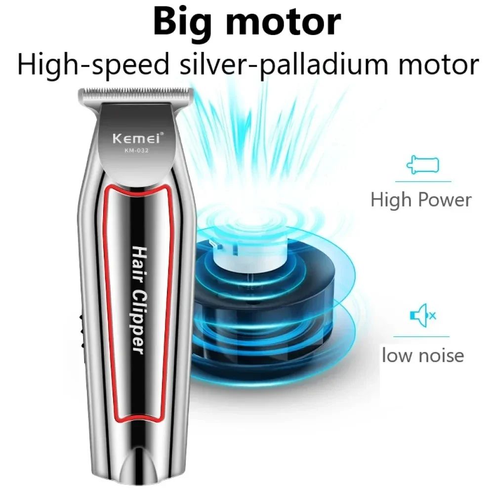 Kemei Electric Beard  Hair Trimmer For Men Professional Hair Clipper Grooming Kit  Haircut Machine 1