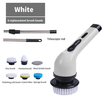 9 In 1 Electric Cleaning Brush Spin Scrubber For Kitchen Bathroom Floors MultiPurpose Cleaning Gadg 7