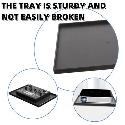 Miwayer Universal Projector Tray For Tripod Stand  Sound Card  Monitor Platform With 14 Metal Femal 3