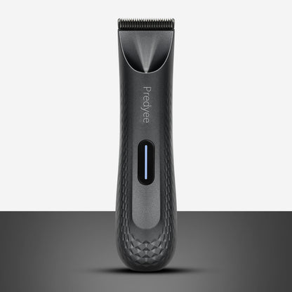 Electric Groin Hair Trimmer for Men, Waterproof Body Groomer with Replaceable Ceramic Blades Pubic,Chest & Beard Trimmer