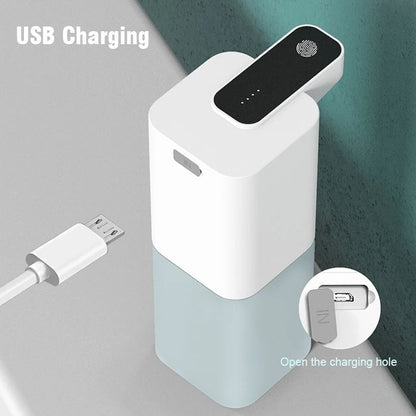 Automatic Inductive Foam Soap Dispenser USB Rechargeable Touchless Smart Hand Washing  Alcohol Spra 1