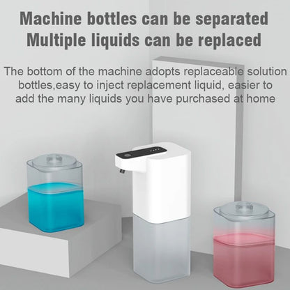 Automatic Inductive Foam Soap Dispenser USB Rechargeable Touchless Smart Hand Washing  Alcohol Spra 2