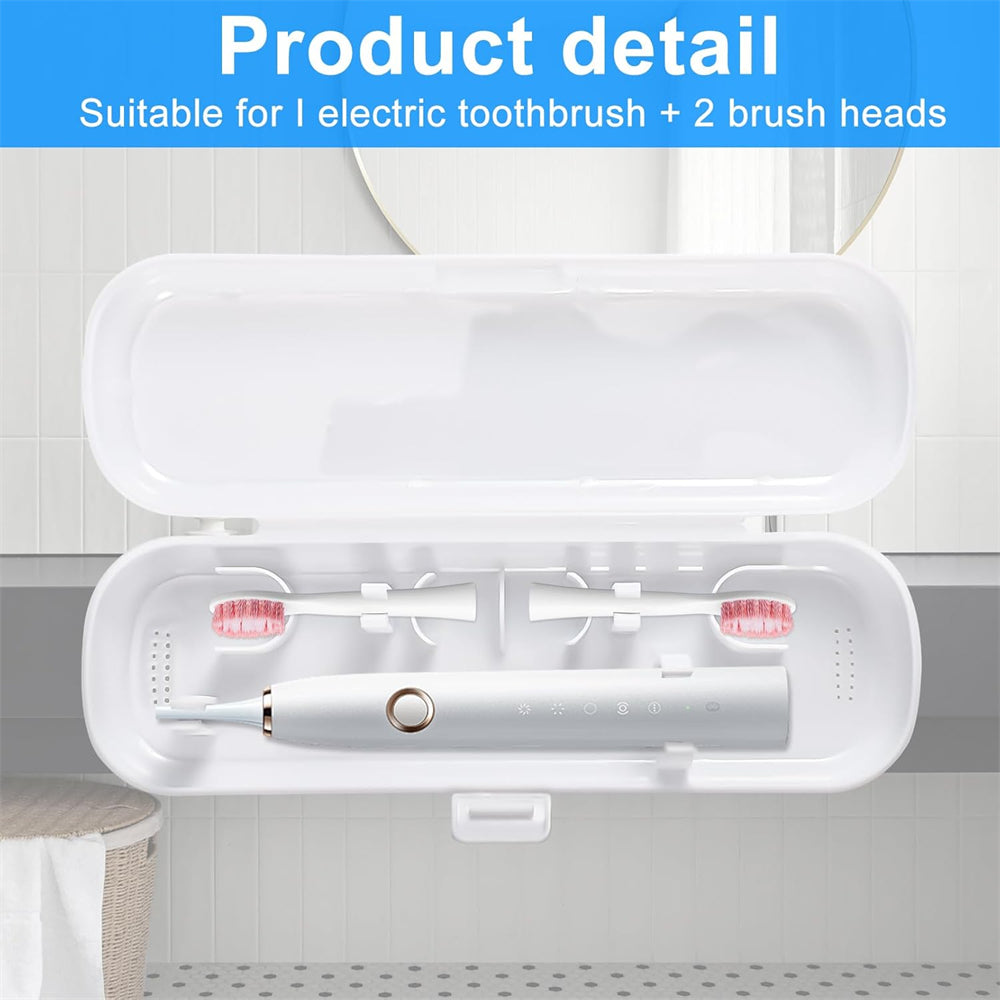 Electric Toothbrush Case Portable Toothbrush Storage Case Travel Protective Cover Dust Proof Snap O 2