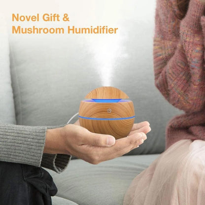 Electric Air Aroma Diffuser & Humidifier Ultrasonic Cool Mist Maker for Bedroom with Essential Oils
