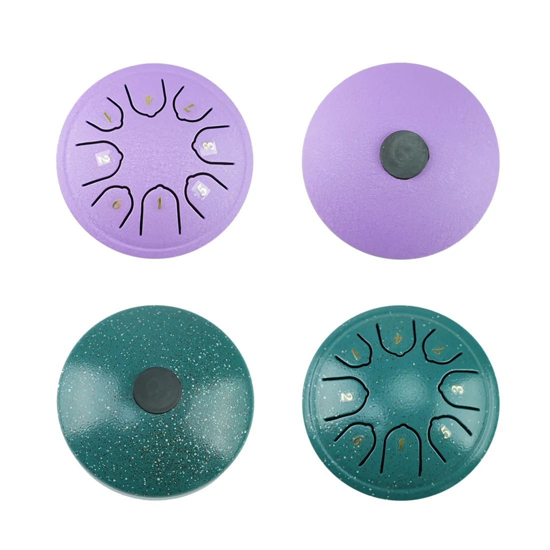 8 Tone Steel Tongue Drum Mini Hand Pan Drums With Drumsticks Music Tambourine And Accessories Porta 3