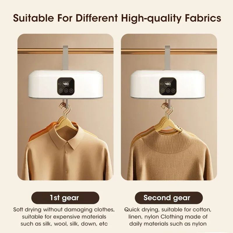 Foldable Electric Dryer Mini Portable Intelligent Fast Drying Cabinet With Drying Bag For Household 5