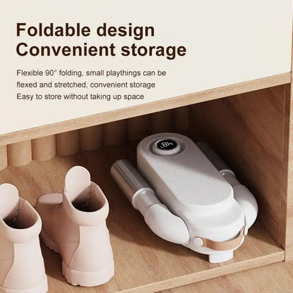 Foldable Shoe Dryer Fast Drying Boot Dryer With Sterilization  Deodorization Household Footwear Hea 4