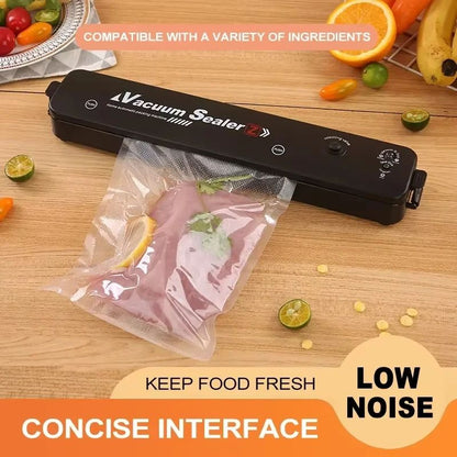 Automatic Food Vacuum Sealer Portable Kitchen Packaging Machine For Home Use 2