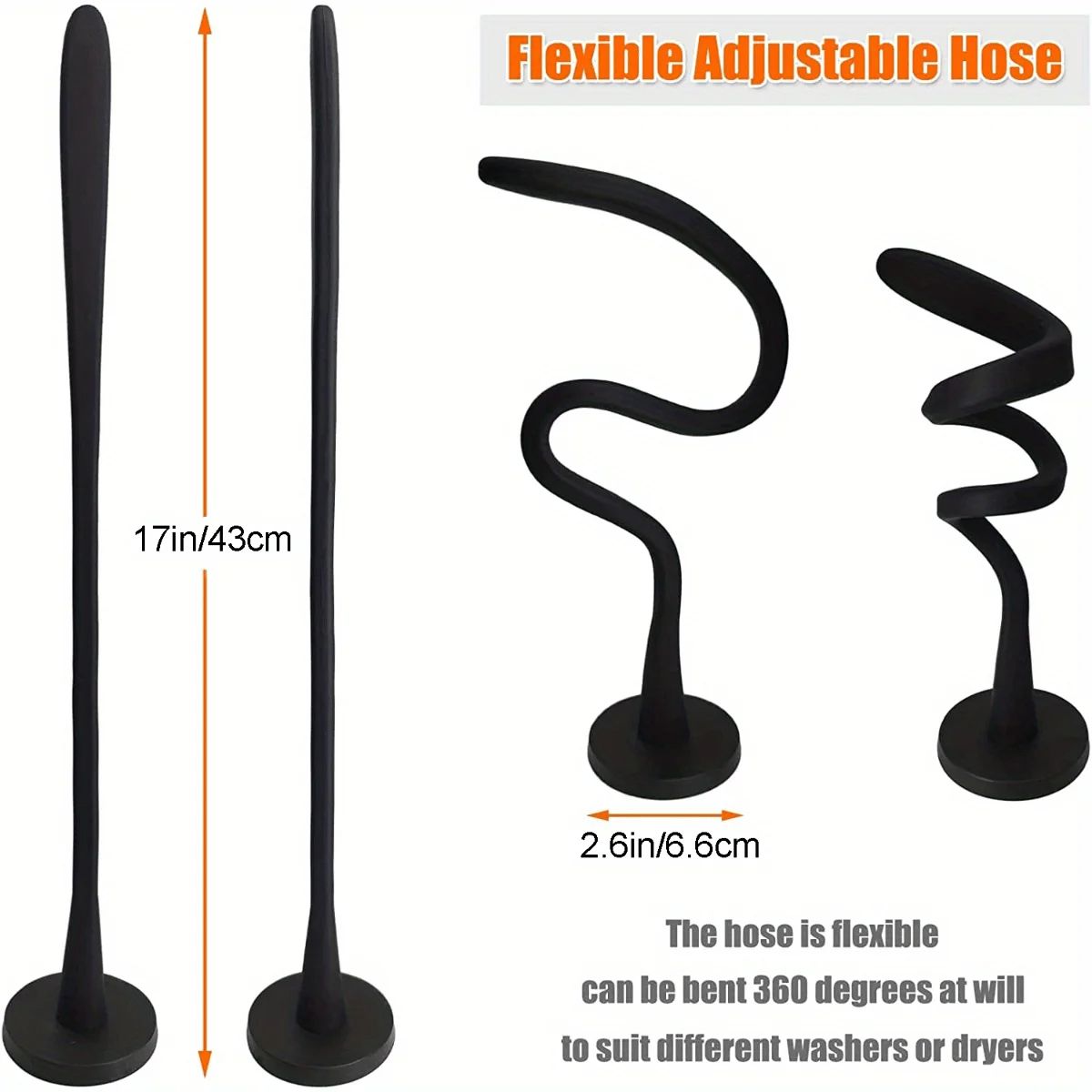 Magnetic Washer Door PropStabilizer For Front Load Machines EasyInstall Flex Design Fits Most Washe 5