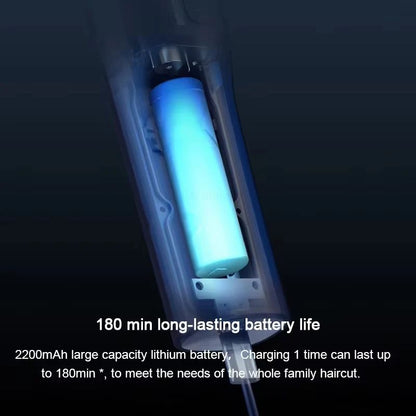 XIAOMI Mijia Hair Clipper For Men Electric Sideburns Shaver  Wireless Hair Cutting Trimmer For Barb